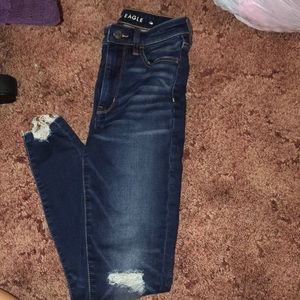 American Eagle Super Hi Rise Jegging